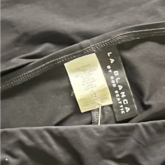 Women’s Tankini - La Blanca - Embellished Halter & Bikini Bottom - Size M - Picture 13 of 16